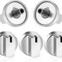 WB03X29354 for GE Stove Knob Replacement/Gas Stove Knobs-Models PGP7030SL1SS PGP9030SL1SS,GE Oven Burner Top Stove knobs Replaces PD00042150 4585908 AP6327766