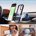 FUNMIKO for iPhone 16 Pro Max Case with Privacy Screen Protector, Wireless Charging Compatible, Shockproof Translucent Matte Cover - Cute Floral Design Phone Case for Women Girls - Elegant Lavender