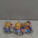 Set of 3 Pack, Nuwani Donald Trump Rubber Ducks for Jeep Dashboard - 4 inch Patriotic Self-Recovering Bath Toy, Funny Gag Gift for Baby Shower, Family Party & Kids Birthday