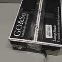 GO&SO White Textured Drum lampshade Medium Lamp Shade 13" Top x 13" Bottom x 10" High (Spider) Modern Linen Lamp Shades for Table Lamp Bedside Lamp Natural Linen Replacement Assembly is Required