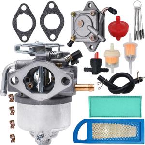 Lanigram AM122006 Carburetor Fit for John Deere AM18740 AM121391 Gator 6X4 Worksite PC2387 32429 32256 32414 32429 Replace for Gator 4x2 Carburetor With Air Filter and Fuel Pump
