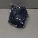 Women's Tummy Control Swimsuits One Piece Backless Crisscross Bathing Suit, Blue, Size XXL