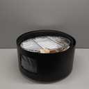 Charcoal BBQ Grill, Heavy Duty 3-in-1 Barbecue Smoker Grill for Garden Camping Outdoor Cooking and Grilling, 17"