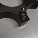 RASTP Aluminium 70mm Steering Wheel Adapter Plate Fit for Thrustmaster T300RS with 13 14 Inch Steering Wheel-Black