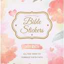 2 x 360Pcs Inspirational Christian Stickers, Verse Jesus Stickers for Laptop Scrapbook Journaling Planner, Bible Study Vision Board Supplies Christian Easter Gifts for Kids (Bible)