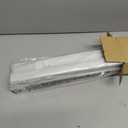 LazBlinds Cordless White 1" Room Darkening Vinyl Mini Blinds, 20" W X 36" H Horizontal Window Blinds for Home, Cordless Shades for Indoor Windows