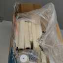 Feandrea Cat Tree, 61-Inch Cat Tower for Indoor Cats, Plush Multi-Level Cat Condo with 5 Scratching Posts, 2 Perches, 2 Caves, Hammock, 2 Pompoms, Beige UPCT192M01