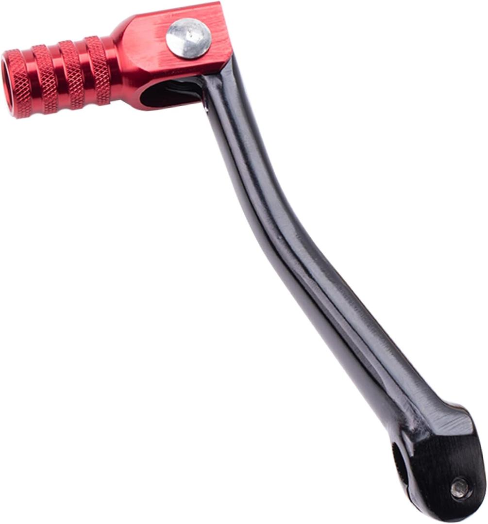 CNC Aluminum 2" Folding Gear Shifter Shift Lever for Honda XR50 CRF50 XR CRF 50cc 70cc 90cc 110cc 125cc Dirt Pit Bike (Red Black)