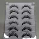 Ardell False Eyelashes Demi Wispies Black, 1 pack (6 pairs per pack)