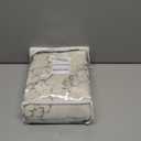 Farmhouse Floral Linen Shower Curtain, Vintage Grey Pattern Rustic Shower Curtains for Bathroom, Tan Taupe,Gray,72x78