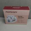 Momcozy Baby Play Mat for Floor, 50x50 Thickened Playpen Mat, Playmate for Baby Tummy Time, Waterproof & Non-Slip, Foldable Outdoor Mat with Carrying Handle, Ocean Theam