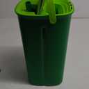 Libman Rinse 'n Wring Mop and Bucket System, Microfiber Dry Wet Mop for Floor Cleaning, Hardwood, Laminate, Tile Cleaner, Dual Chamber Bucket Design, 2 Total Refill Replacement Head Pads