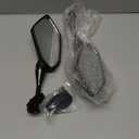 KEMIMOTO Snowmobile Side Mirrors Hood Mounted Rear View Mirror Clear Snowmobile Rearview Mirrors Compatible with Polaris Ski-Doo Arctic Cat Accessories