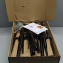 7 Pack 10 FT String Light Poles,Metal with Fork Lights Poles for Outdoor String Light, Rustproof Heavy Duty for Outside Garden,Patio,Wedding,Backyard,Deck,Party