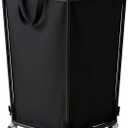 GRANNY SAYS 160L Rolling Laundry Basket, Laundry Hamper with Wheels, Large Laundry Cart with Removable Bag, Clothes Organization and Storage for Laundry Room, Bathroom, Bedroom, Black