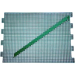 Expandable Modular Outdoor Garden Fence Kit - Fast, Easy Way to Install Outdoor Fencing to Protect Your Garden- 24 x 18 Steel Wire Panels (Pro -12 Panels)