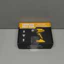 SEEKONE Cordless Heat Gun with 2 Temp Settings 1022 and 572, Compatible with Dewalt 20V Battery, Fast Heating Hot Air Gun with 3 Nozzles for Shrink Tubing, Vinyl Wrapping, Crafting (No Battery)