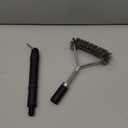 GRILLART Grill Brush [Wire + Helix] Combined BBQ Brush - Safe & Efficient Grill Cleaning Brush - 18" Grill Cleaner Brush Scrubber for Gas/Porcelain/Charbroil Grates  BBQ Accessories Gifts for Men/Dad