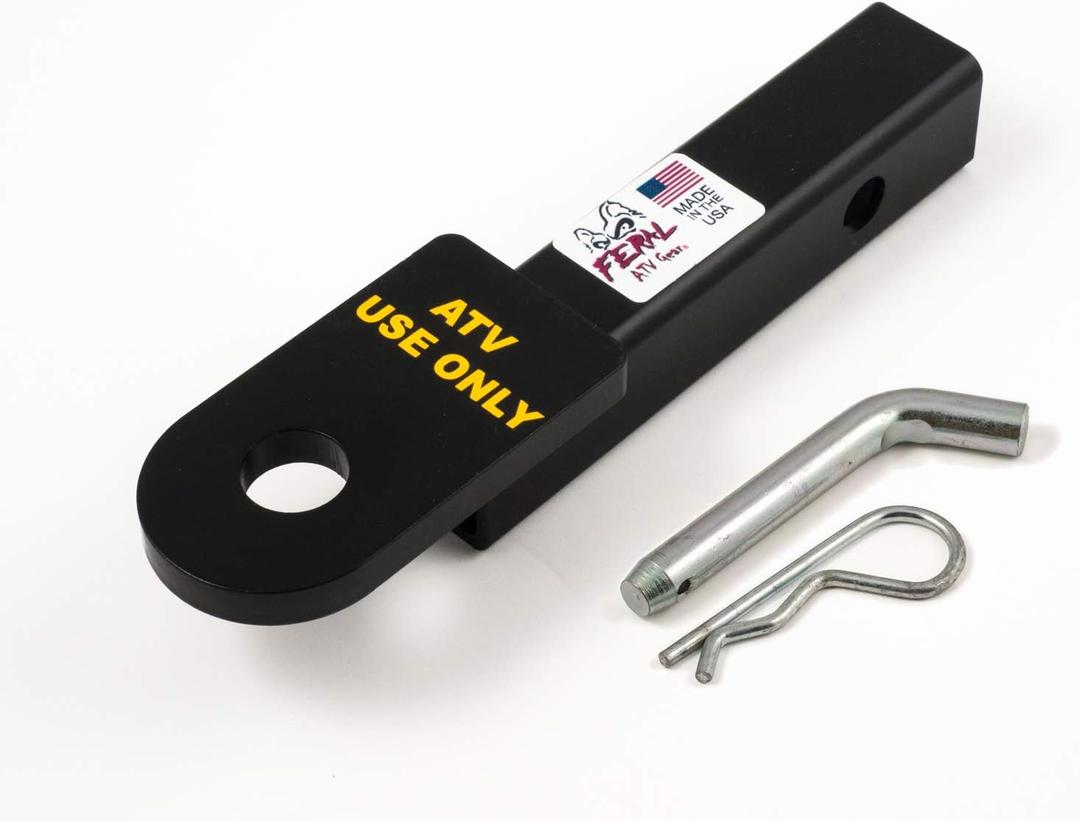 1-1/4 x 6" Receiver Hitch, Draw Bar Hitch / 1" Drop Hitch