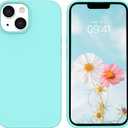 BENTOBEN Compatible with iPhone 14 Case, Soft Silicone Gel Rubber Bumper Microfiber Lining Hard Back Shockproof Protective Phone Cover for iPhone 14 6.1", Turquoise