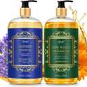 Pjordo 2 Pack Body Massage Oil for Massage Therapy, Sore Muscle Arnica Oil & Lavender Massage Oil for Pain Relief, Massage Relaxing Oil for Soothing Joint & Muscle, Mothers Day Gifts for Women Her
