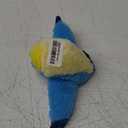 Cat Toys, Flapping Wings Blue-Bird, No Flying, Chirping Bird Interactive Catnip Toy for Kitten or Small Dogs, Touch Activated, Rechargeable