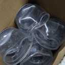 BUMACO 40Pcs Chair Leg Floor Protectors Chair Leg Protectors for Hardwood Floors Silicone Pads Covers to Protect Floors (Universal L Clear Fit 1.3"-2") (Universal L(1.3"-2"), Clear-40 Pcs)