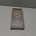 MoKo Magnifying Glass with Light, 30X Handheld Large Magnifying Glass 18LED 3 Modes Illuminated Lighted Magnifier for Elderly Kids Reading, Magazines, Coin, Jewelry, Exploring Inspection, Black