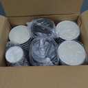 Clawsoff 100 Pack 12 oz Coffee Cups Disposable, 100 Count Insulated Paper Coffee Cups, Corrugated Ripple Wall Design Paper Cup, Hot Cold Drinking Cup for Party, Picnic, Travel, Business, Home