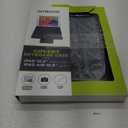 M-EDGE Hampton Jacket Foldable Folio Cover Case and Stand for Kindle Fire Tablet - Carbon Fiber Black
