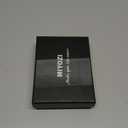 Airtag Wallet for Men Money Clip 9-Card Pop-Up Credit Card Holder with ID Window RFID Blocking Metal Case Magnetic Closure Front Pocket Wallet Gift Box | with Money Clip, Gift Boxed, Slim, RFID Blocking, Pop-up Card Case, Flip (Black)