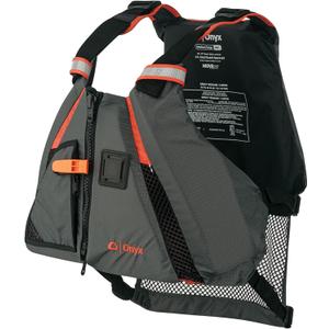 Onyx U.S. Coast Guard and Transport Canada Approved MoveVent Dynamic Paddle Vest for Adults for Kayaking, Canoeing, Stand Up Paddleboarding, X-Small-Small