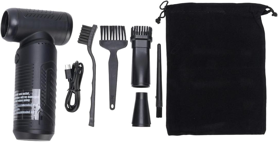 Compressed Air Duster Brushless Motor Dust Blower Cordless Rechargeable Air Blower Car Home Commercial