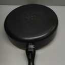 GreenPan Rio Healthy Ceramic Nonstick 5QT Saute Pan Jumbo Cooker with Helper Handle and Lid, PFAS-Free, Dishwasher Safe, Black