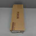 KSIIA Orthopedic Dog Bed Crate Waterproof Pet Mats for Small Dogs Deluxe Plush Washable Pet Bed with Egg Crate Foam & Removable Cover, 23 x 17 Inch, Black