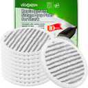 10 Pack Steam Mop Replacement Pads for Shark S8001 S7001 S7201 S7000AMZ S8201 Steamer Mop Washed Pad Repeatedly for All Floors Cleaning