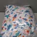 Amazon Basics Microfiber Kids' Sheet Set with Pillowcase, 4 Piece, Full, Cosmic Adventure