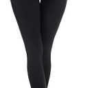 Auu Yoga Pants for Women High Waist Workout Leggings with Pockets Casual Running Stretch Long Pants. Size M