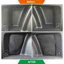 Trunk Upgrade, Trunk Organizer Pocket Bag, Trunk Cubby Storage bag, Cargo side pocket For Subaru Forester SK 2024 2023 2022 2021 2020 2019, Black, 2 pcs (Driver's side+Passenger's side)