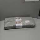 Criusia 12 Pack Sock Underwear Drawer Organizer Dividers, 116 Cells Fabric Foldable Dresser Closet Organizers and Storage Bins for Baby Clothing, Women Men Underwear Socks, Bra, Ties, Scarf (Grey)