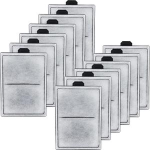HiTauing 12 Packs PF-L Carbon Cartridges for PF20, PF30, PF40 and PF75 Power Filters