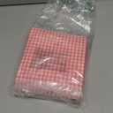 Gatherfun Disposable Red and White Gingham Paper Napkins (Pack of 50) (1-Red Plaid)