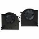 Replacement CPU and GPU Cooling Fan for Dell Alienware M17 R3 R4 0H5TYJ 0CNV63 DC28000ROSL EG50061S1-1C010-S9A K13087 DC28000RNSL EG50061S1-C060-S9A K13089 DFS240012BK0T DFSCK324162A2K 12V