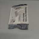 ZJWZLG Faucet Mat for Kitchen Sink, 17.7"X5.5" Silicone Sink Splash Guard with Soap Holder, Snap-On Design & 7slope Fast Drain, Folding Sink Faucet Mat for Universal Kitchen Bathroom SinkGrey (Gray)