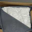 Uttermara Weighted Blanket for Adults Queen Size 15lbs 60x80 inches, Dual Sided Soft Jacquard Sherpa Weighted Blankets, Thick Heavy Blanket for Sleeping and Calming, Cream White