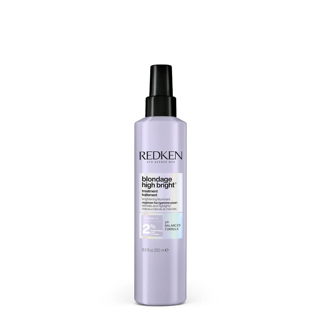Redken Blondage High Bright Pre-Treatment For Blondes and Highlights - Brightens Blonde Hair Instantly, Infused With Vitamin C (8.45 Fl Oz (Pack of 1))