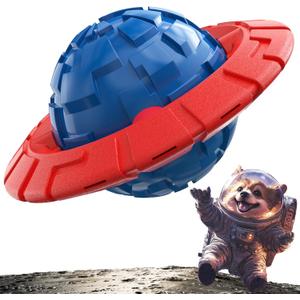 KADTC Dog Squeaky Toy for Small/Medium Dogs Fetch Training Toys Outdoor Interactive Indoor Chew Teething Crate Ball