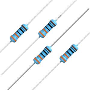 California JOS 100pcs 330 ohm Resistor 1/2w (0.5Watt) 1% Tolerance Metal Film Fixed Resistor, Multiple Values of Resistance Optional(330 ohm, 330 R, 330 )