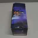 Halloween Lights, 16.4FT 30 LED Pumpkin Bat Ghost Battery Operated Orange and Purple String Lights Strobe 8 Lighting Modes Timer Fairy Indoor Outdoor Window Front Porch Decor Party Decorations