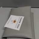 SEIRI 1pcs Washer and Dryer Covers for the Top, 26" x 26" Silicone Dryer Top Protector Mat Non-slip Waterproof Washing Machine Cover Protector Top Load for Laundry & Kitchen (Light Gray)